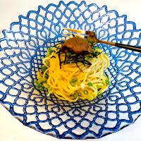 雲丹の和風パスタ